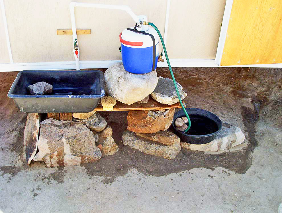 Running a water line to the trailer