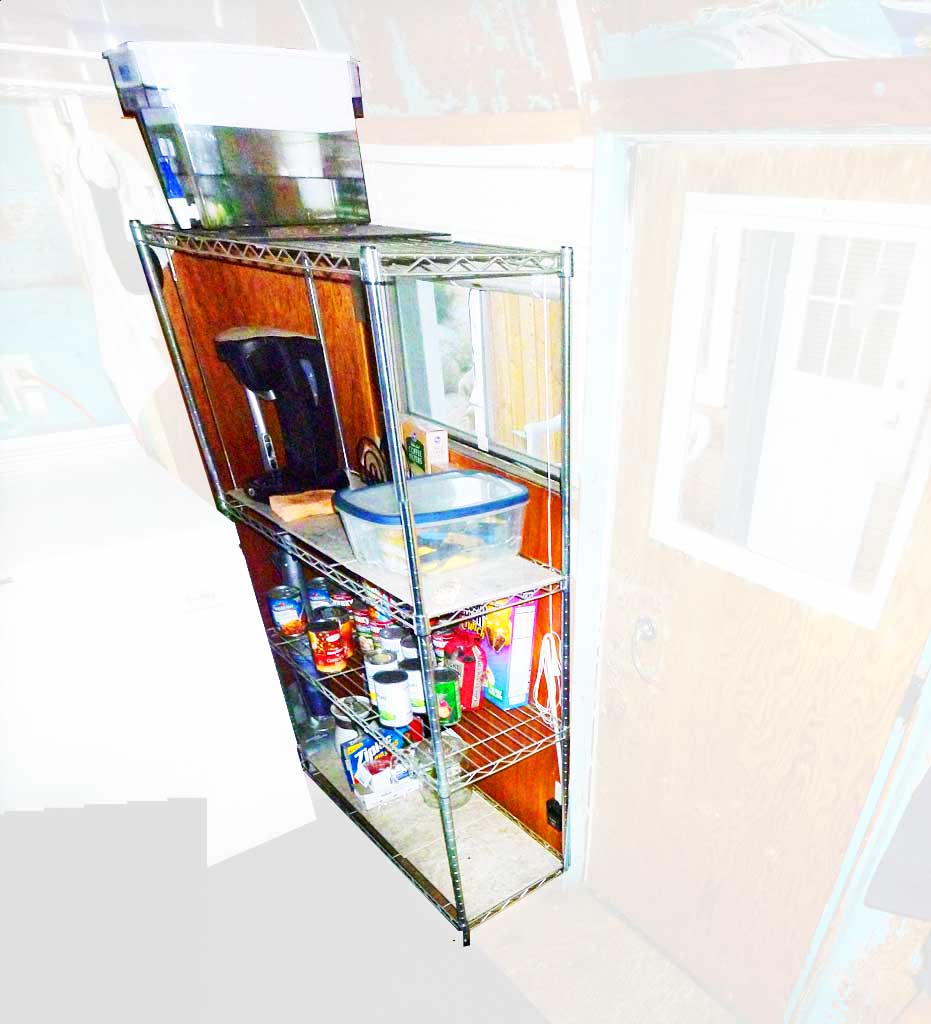 Home Depot's Ceramic Tiles Line The Shelves Of A Walmart Shelving Unit