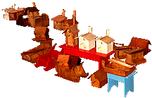bird houses - benches - etc.