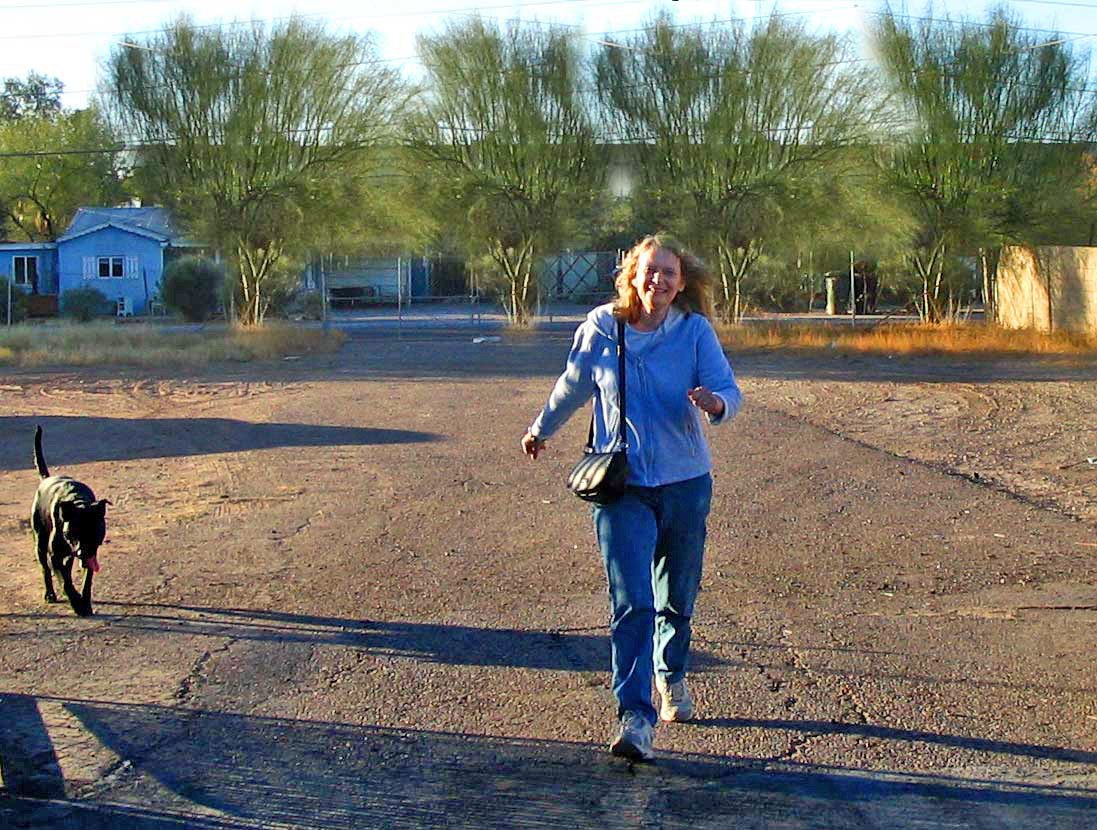 Molly and Eileen in Tempe