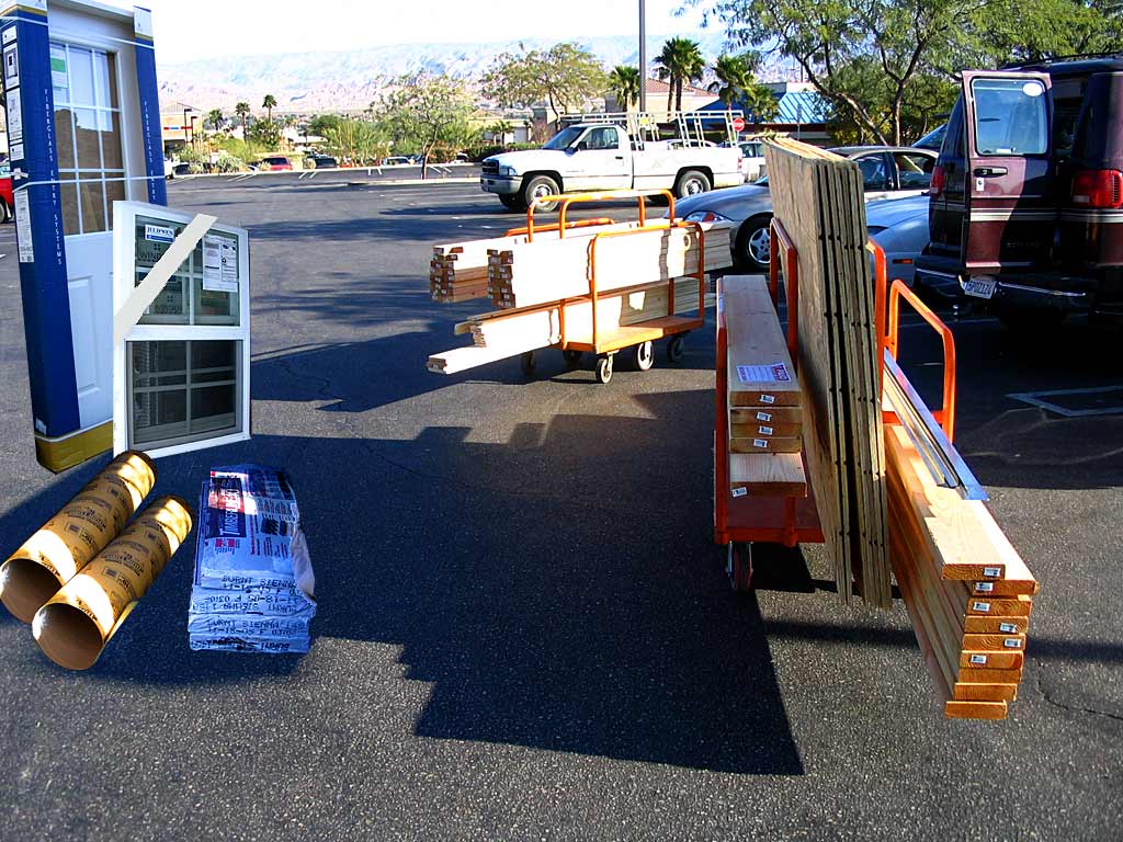 Supplies from Home Depot