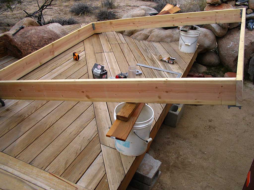 Aluminium feet for the frame