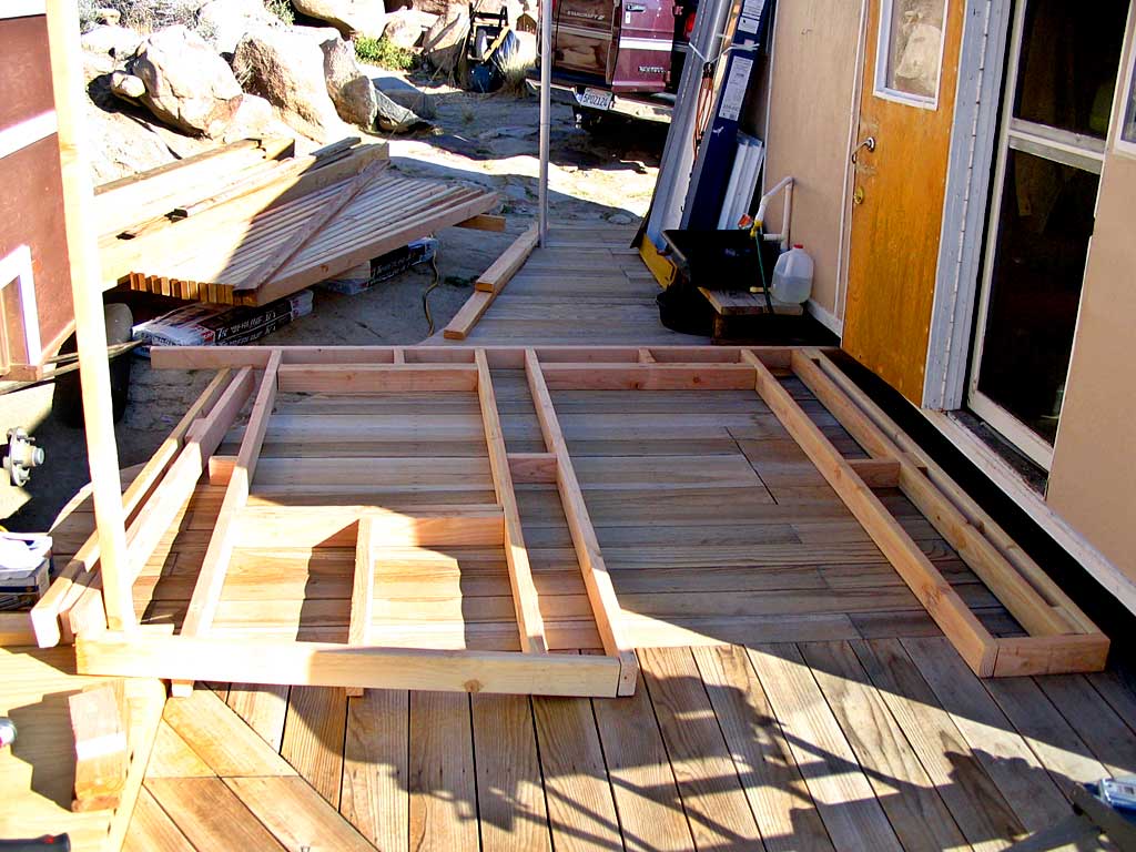 Framing the front wall