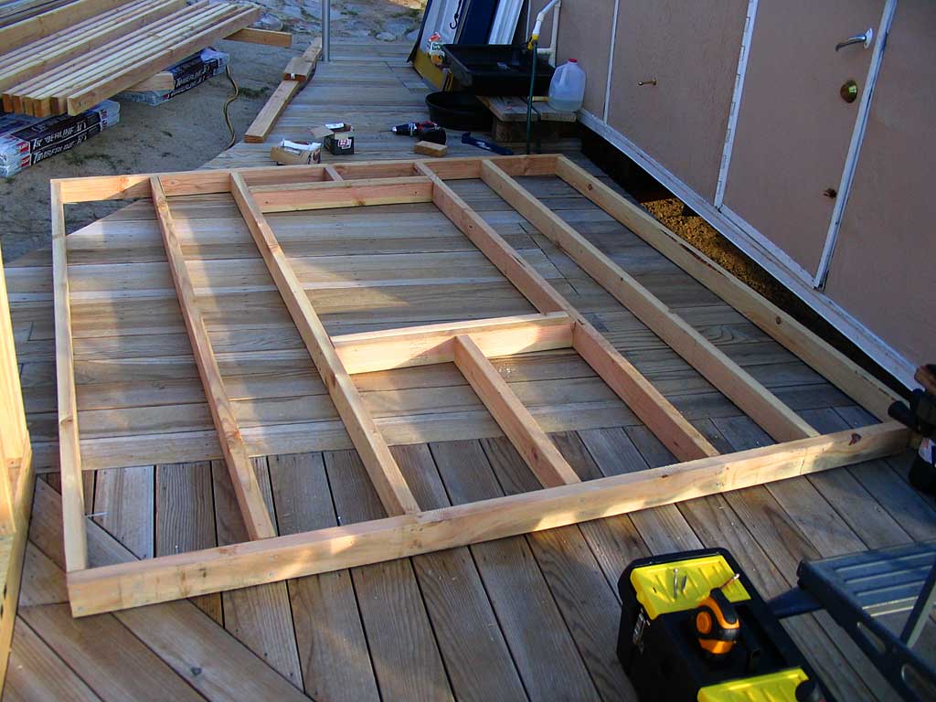 Framing the window into the north side