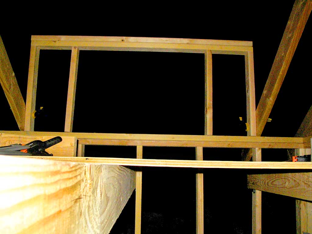 Framing the dormer