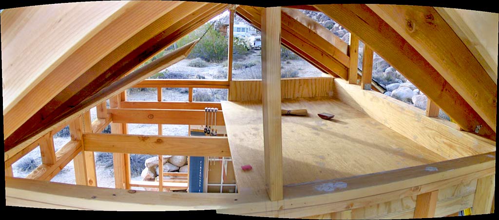 Composite of the attic/dormer interior