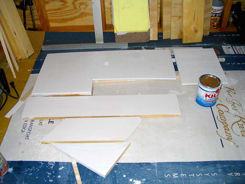 Priming The South-East Soffit Boards