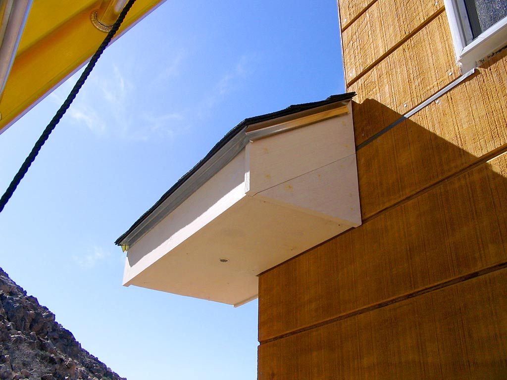 The South-East Rear Soffit Prior To Finishing