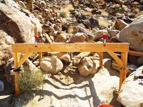 bracing the shed platform posts