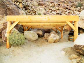 all shed platform posts are Braced