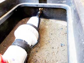 Securing Heat Tape Against PVC Shutoff Valves With Silicone Tape