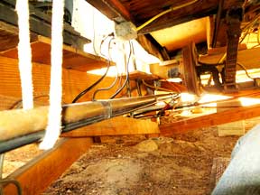 Securing Heat Tape Against Pipe With Silicone Tape