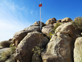 A No Trapping Sign Near Our NW Corner