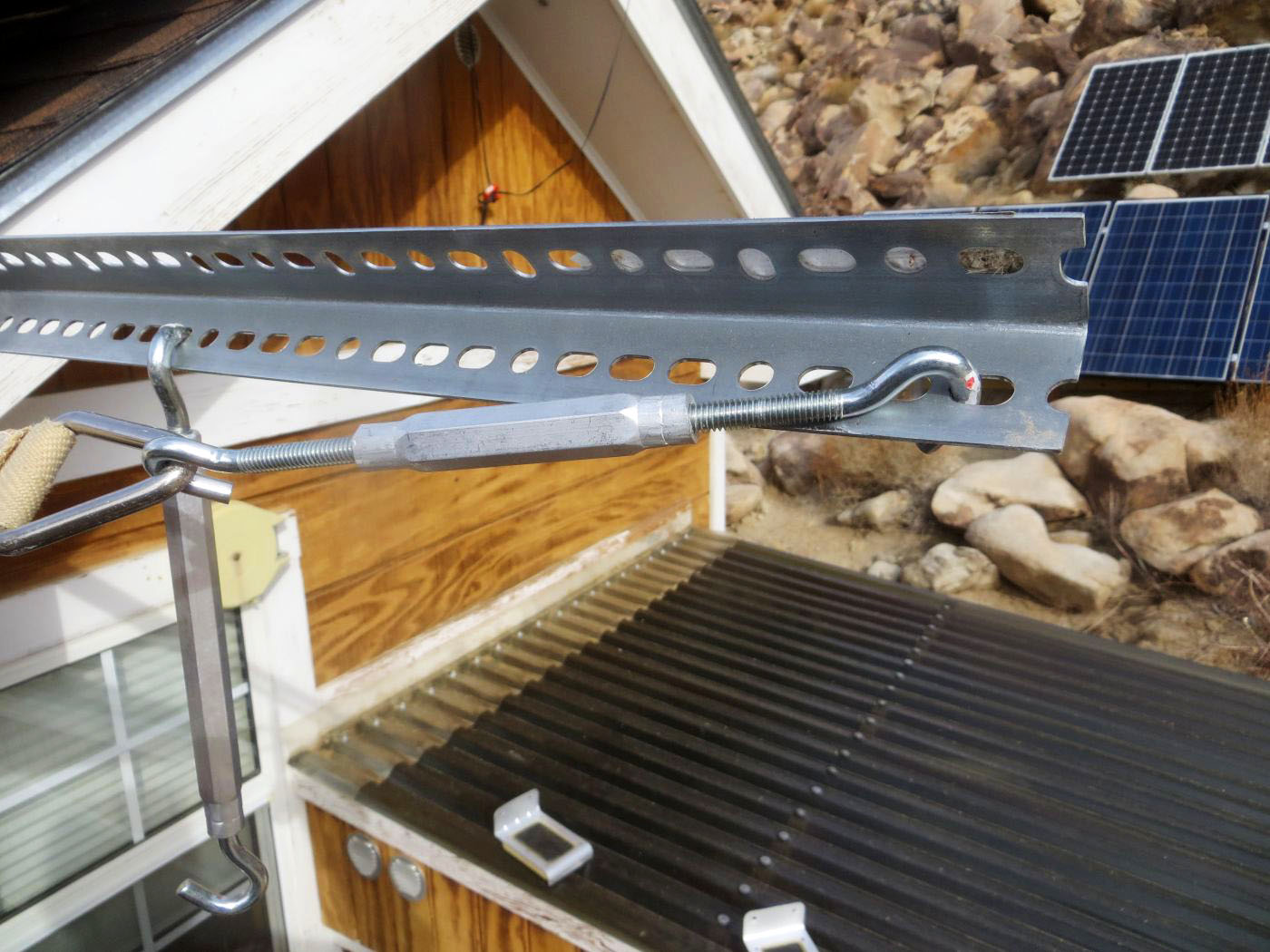 Trying A Shorter Canopy Turnbuckle