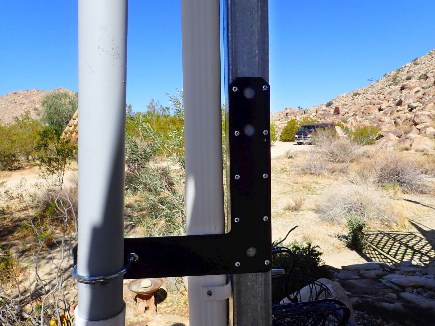 Heavy Duty Corner Bracket For The Third Canopy Corner