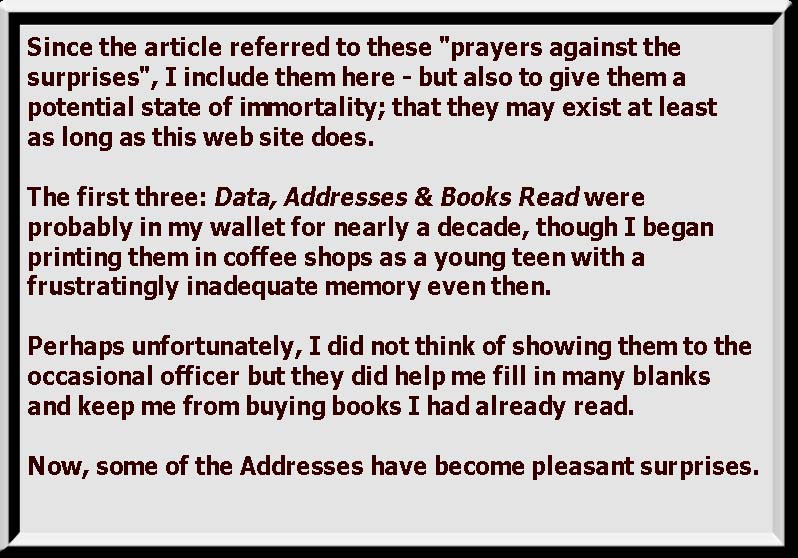 About The 1970 Wallet Cards