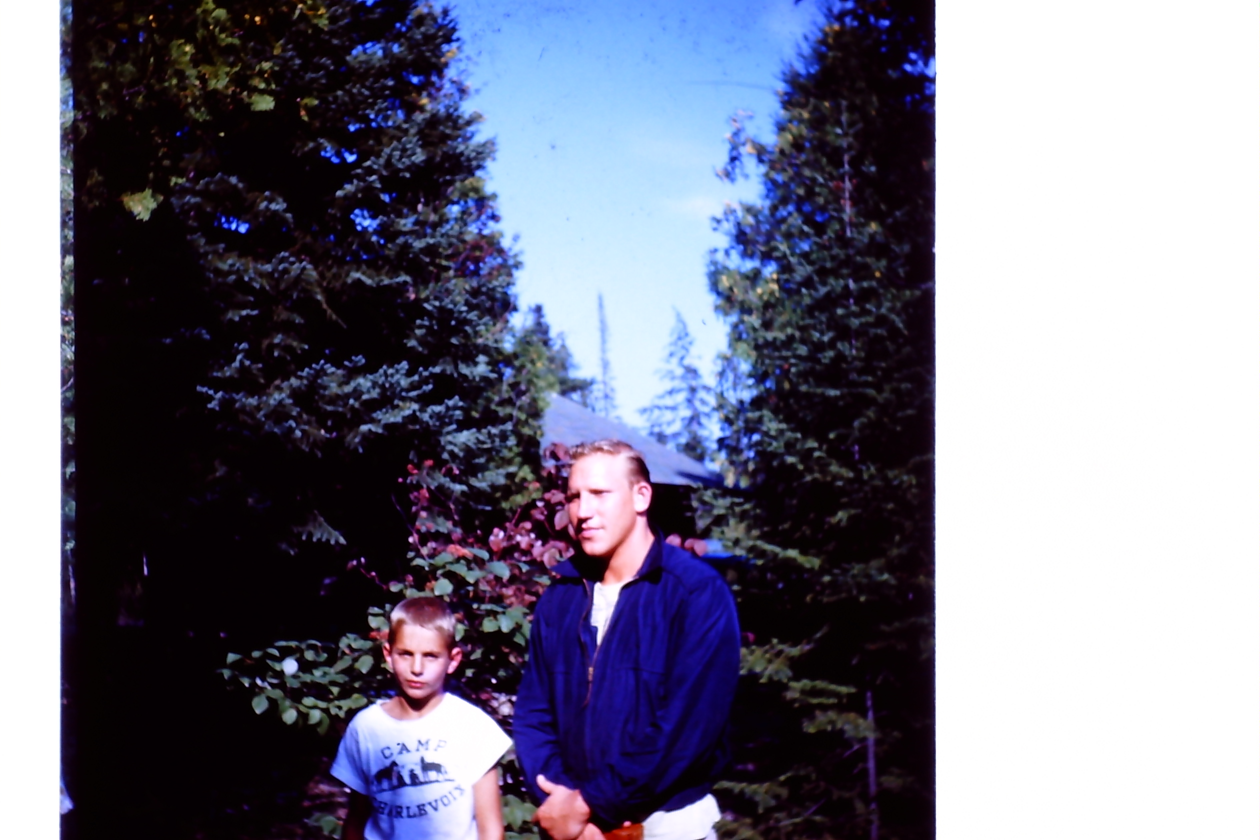 1953_summerCampCharlevoix_meAndDonDohoney 2