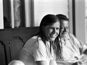Deb Hildebrand and Tom Blakeman. Cataumet, MA. Maybe July, 1970